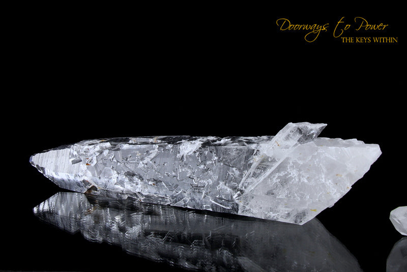 Lemurian Light Quartz Crystal Wand