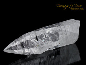 Lemurian Light Quartz Crystal Record Keeper