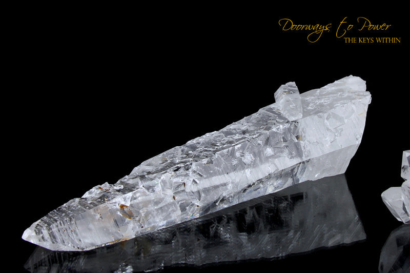 Lemurian Light Quartz Crystal Wand