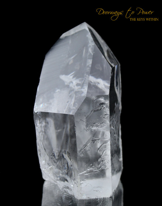 Lemurian Light Quartz Record Keeper Time Link Crystal Point 