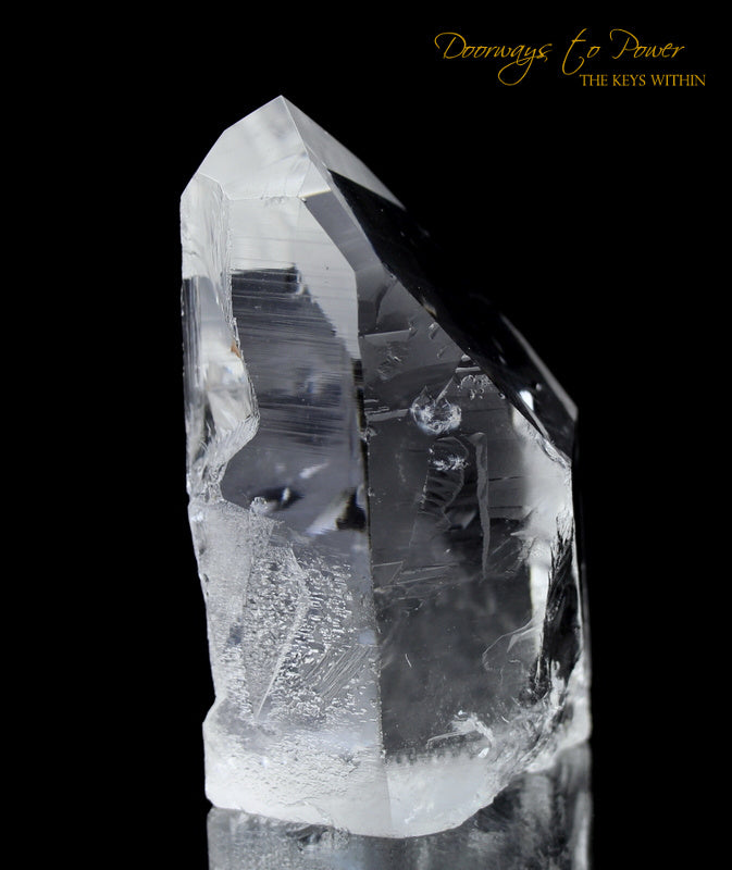 Lemurian Light Quartz Record Keeper Time Link Crystal Point 