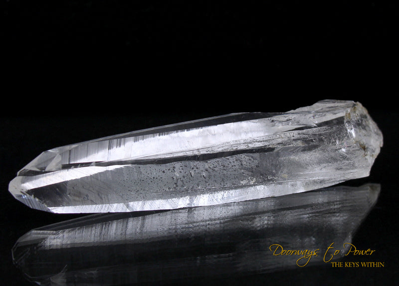 Lemurian Light Ray Twin Quartz Crystal Wand 'ERA of LIGHT' 