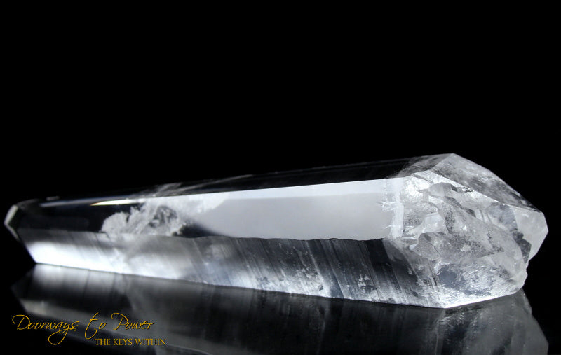 Lemurian Twin Crystal Wand