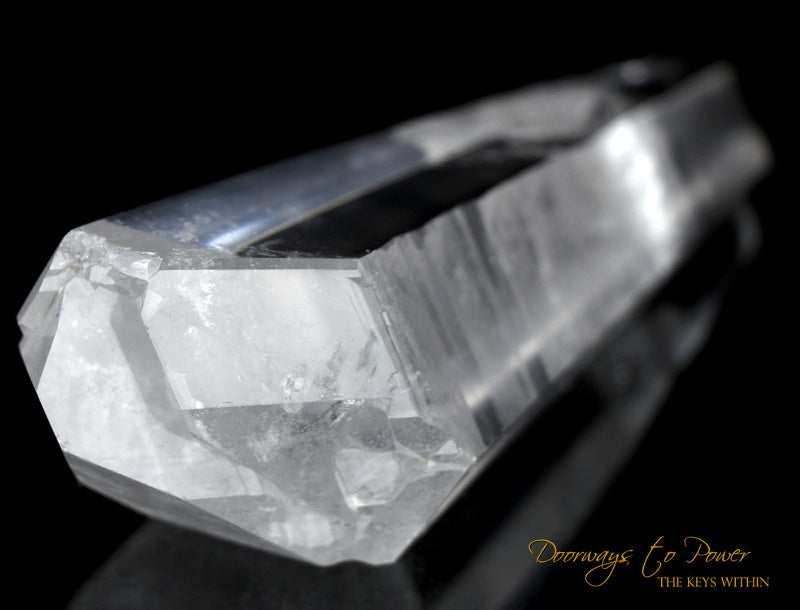 Lemurian Quartz Crystal Wand
