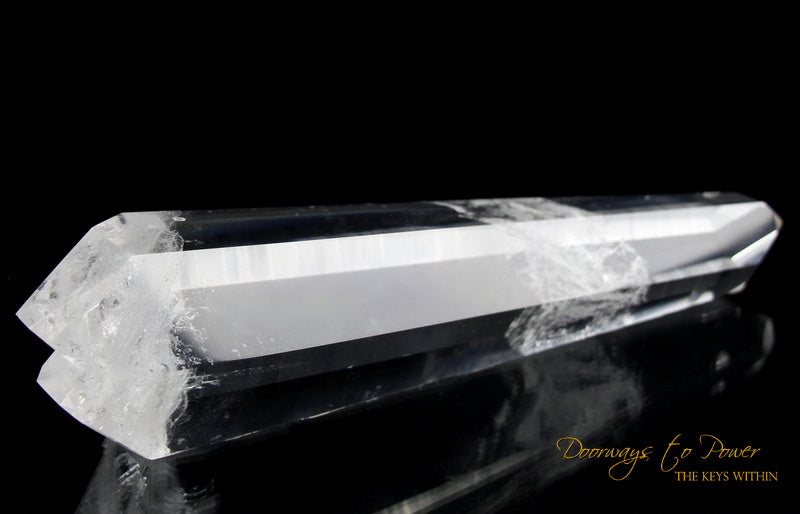 Lemurian Quartz Crystal Healing Wand