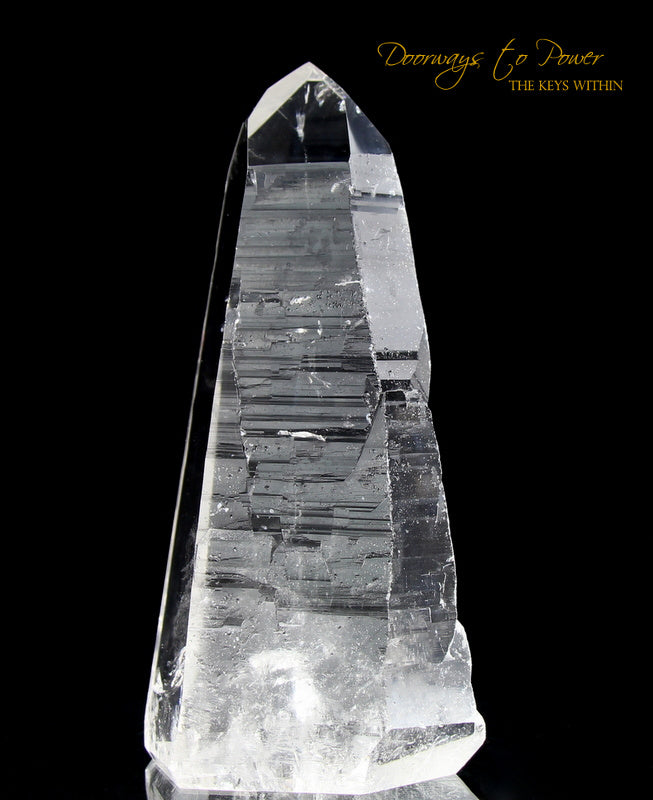 Lemurian Lightbrary Record Keeper Quartz Crystal 'ERA of LIGHT'