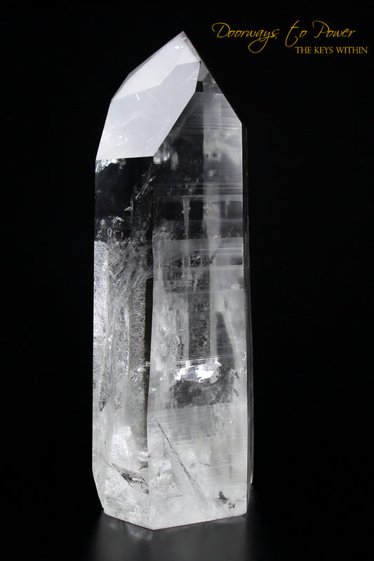 Big Lemurian Quartz Crystal Tower