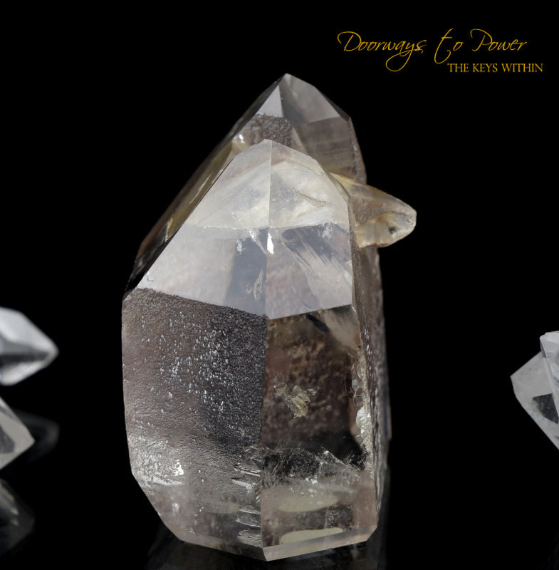 Lemurian Manifestation Quartz Twin Crystal Point (Unique)