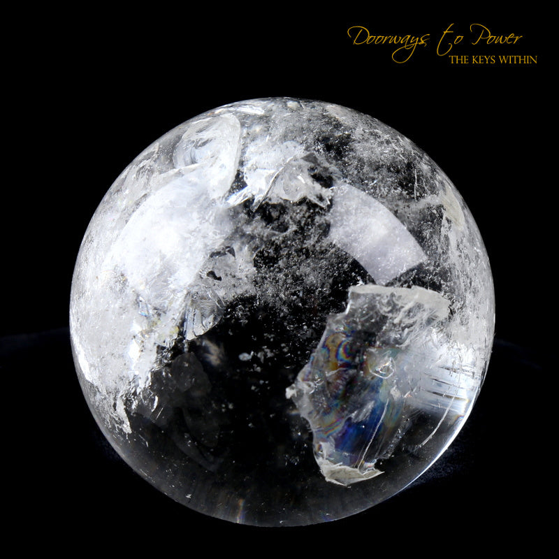 Lemurian Manifestation Quartz Crystal Sphere