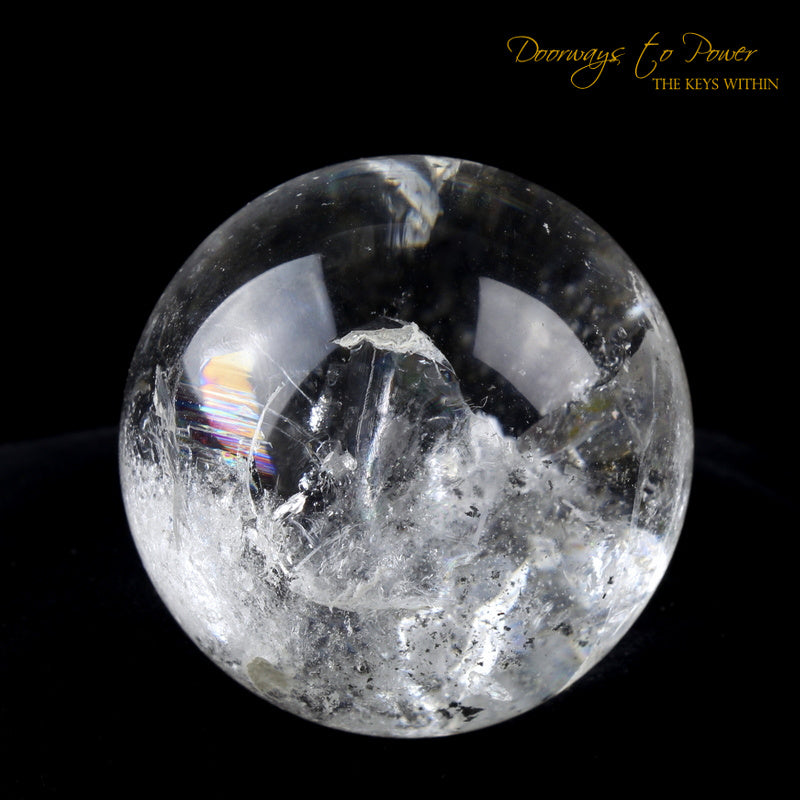 Lemurian Manifestation Quartz Crystal Sphere