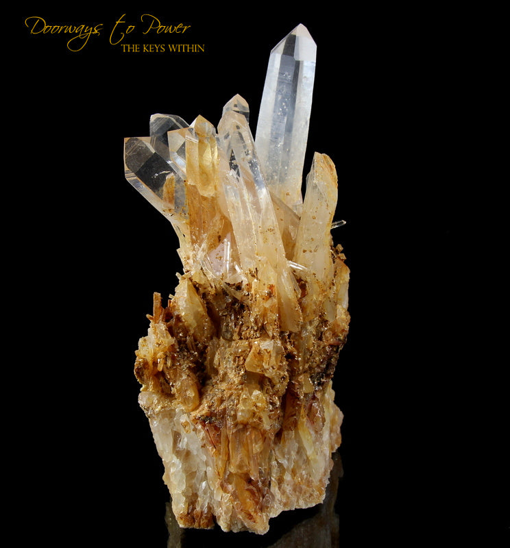 Rare Lemurian Mist Crystal Cluster