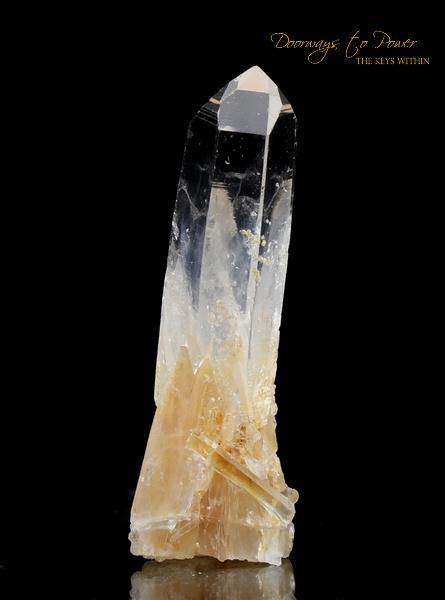 Lemurian Mist Quartz Crystal