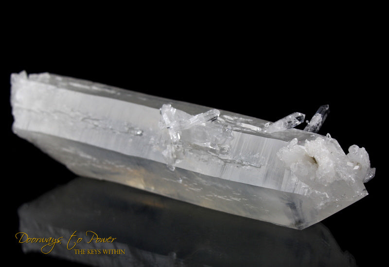 Lemurian Mist Self Healing ET Penetrator Quartz Crystal XL 8.5"