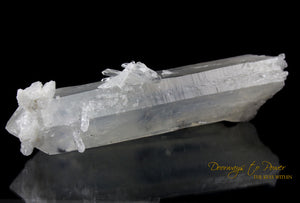 Lemurian Mist Self Healing ET Penetrator Quartz Crystal XL 8.5"