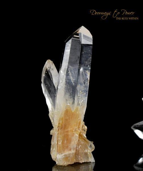 Lemurian Mist Twin Crystal