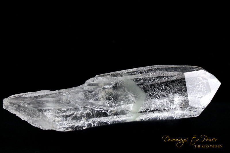 Lemurian Phantom PURE Quartz Crystal Wand 'ERA of LIGHT'