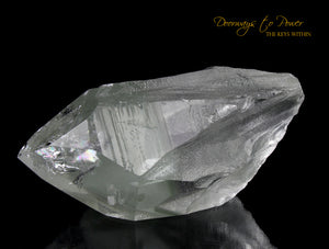 Lemurian Phantom Quartz 8 sided Grounding Crystal 'ERA of LIGHT' 