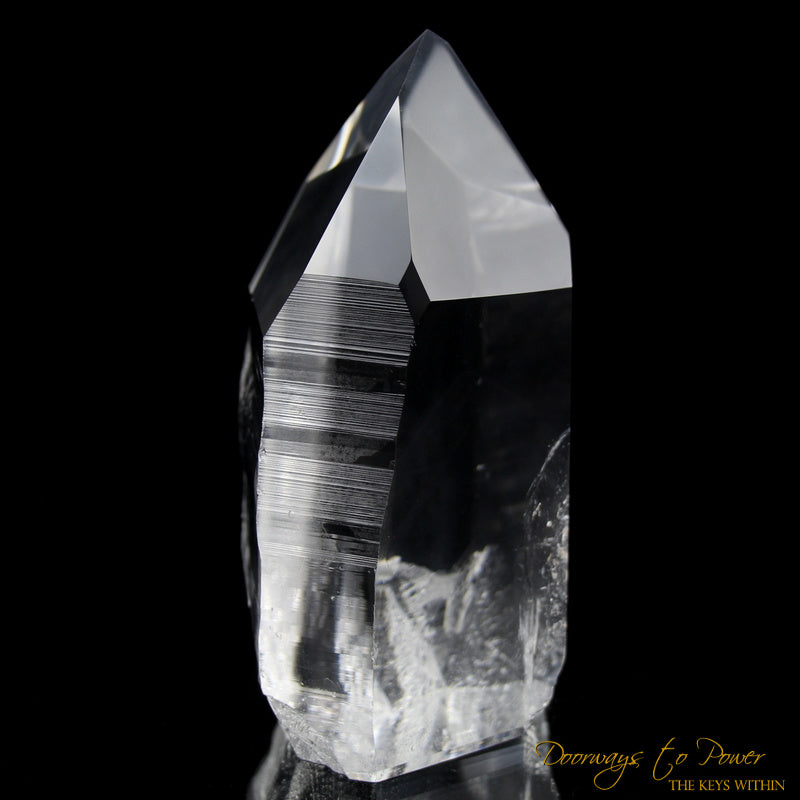 Lemurian Temple Heart Dow Quartz Crystal Point 'ERA of LIGHT'