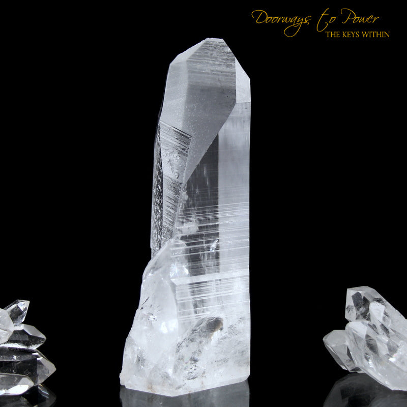 Lemuria Quartz Crystal 'Light Language 9D Energy Gateway'