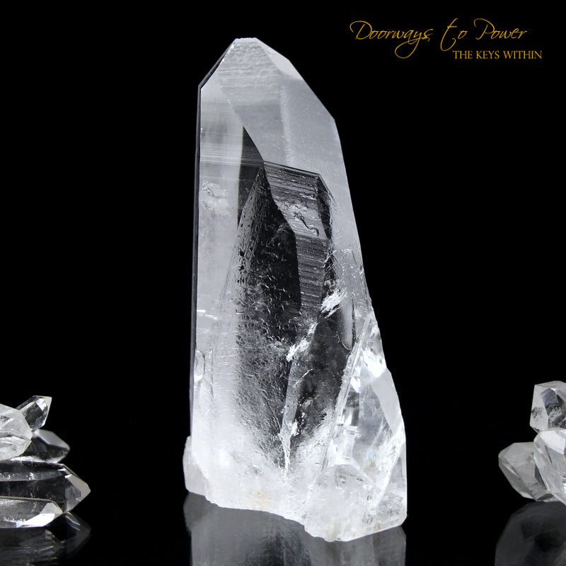 Lemuria Quartz Crystal 'Light Language 9D Energy Gateway'