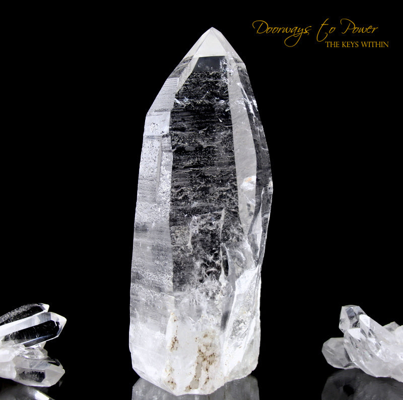 Lemurian Light Seed Quartz Isis Crystal Record Keeper Point