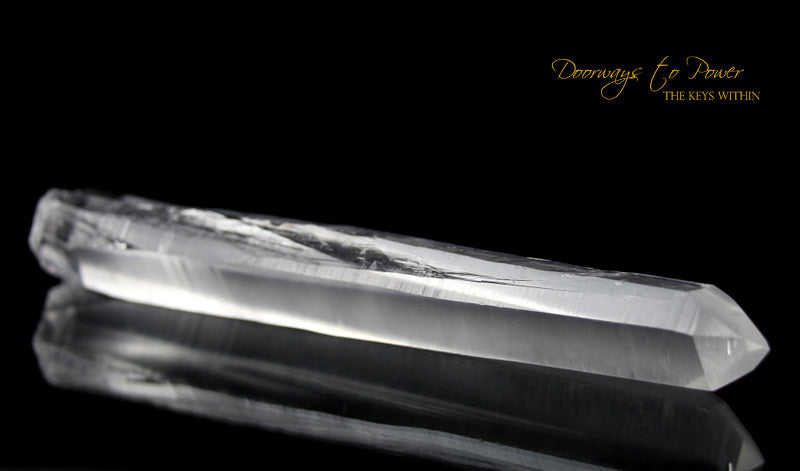 Lemurian Quartz Master Crystal Wand 