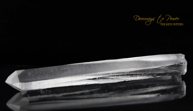 Lemurian Quartz Isis Master Crystal Wand 'Light Language' 9D 