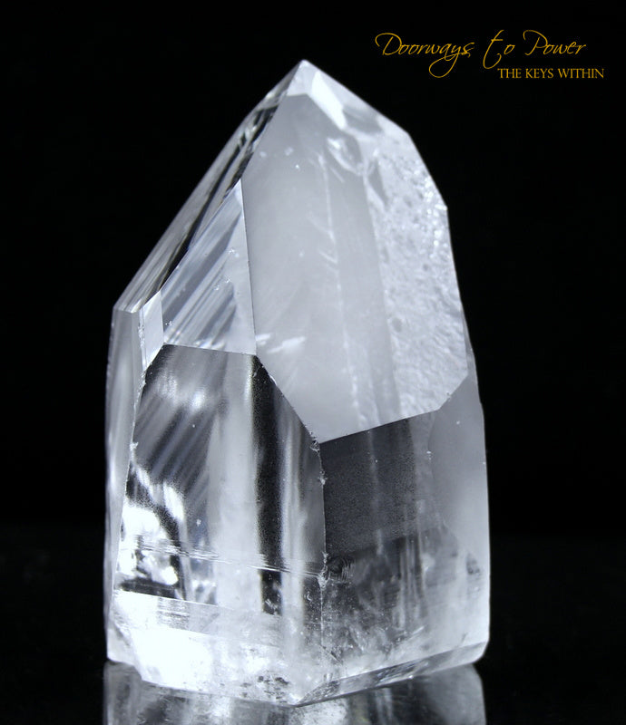 Lemurian Quartz Record Keeper Crystal 'Light Language 9D Energy Portal'