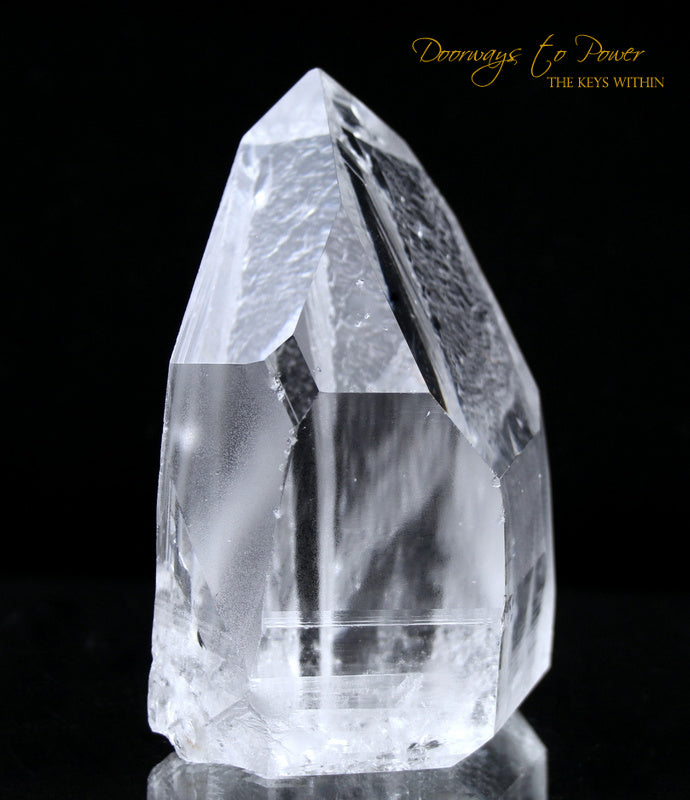 Lemurian Quartz Record Keeper Crystal 'Light Language 9D Energy Portal'