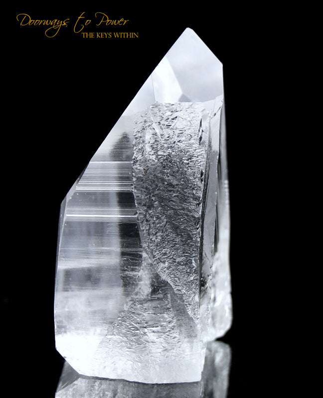Lemurian Quartz Record Keeper Crystal 'Light Language 9D Energy Portal'