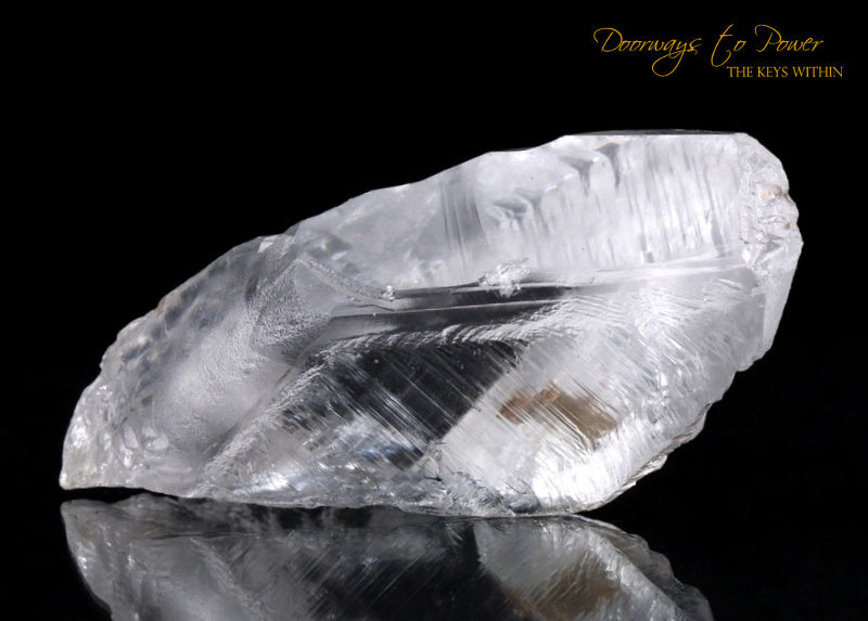 Lemurian Quartz Record Keeper Crystal 'Omnipresent Elder' 9D