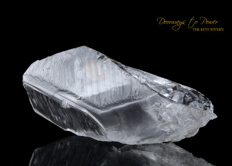 Lemurian Quartz Record Keeper Crystal 'Omnipresent Elder' 9D 