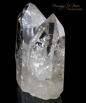 Lemurian Quartz Tantric Twin Crystal Point 