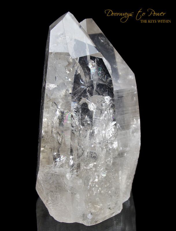 Lemurian Quartz Tantric Twin Crystal Point 