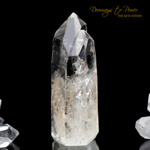 Lemurian Quartz Tantric Twin Record Keeper Crystal 