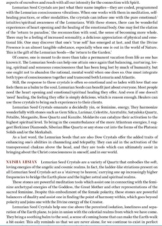 Lemurian Seed Metaphysical Properties