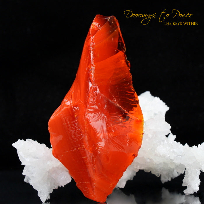 Lemurian Sunrise Andara Crystal Flame 'Galactic Dawn' Temet Nosce