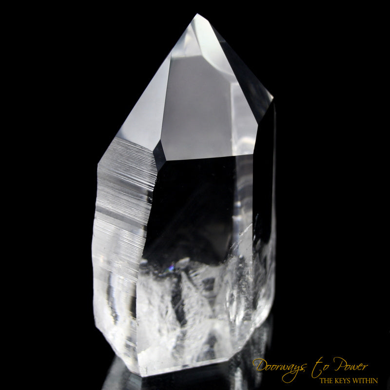 Lemurian Temple Heart Dow Quartz Crystal Point 'ERA of LIGHT'