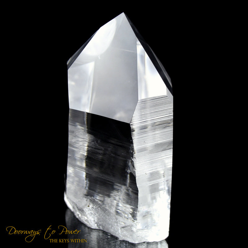 Lemurian Temple Heart Dow Quartz Crystal Point 'ERA of LIGHT'