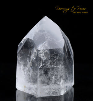 Lemurian White Phantom Quartz Shaman Dow Crystal 'RE BIRTH'