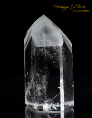 Lemurian White Phantom Quartz Shaman Dow Crystal 'RE BIRTH'
