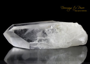 Lemurian White Phantom Record Keeper Quartz Shaman Dow Crystal 'RE BIRTH'