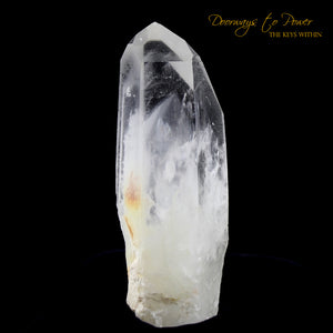 Lemurian White Phantom Record Keeper Quartz Shaman Dow Crystal 'RE BIRTH'