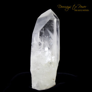 Lemurian White Phantom Record Keeper Quartz Shaman Dow Crystal 'RE BIRTH'