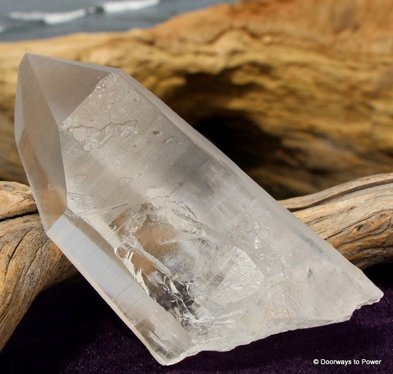 Lemurian Light Master Record Keeper Quartz Crystal