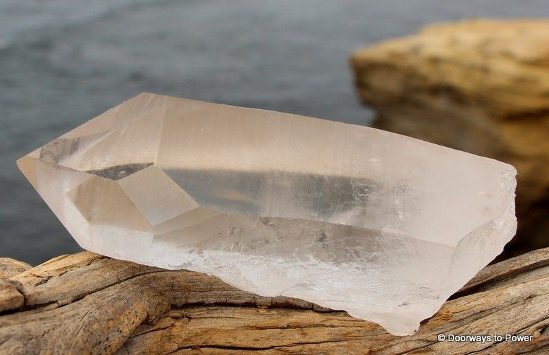 Lemurian Light Master Record Keeper Tantric Twin Crystal