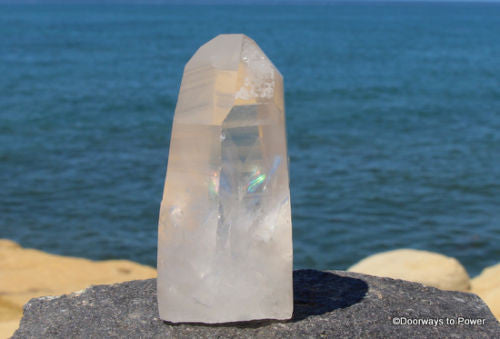 Lemurian Quartz Crystal Channeling Record keeper
