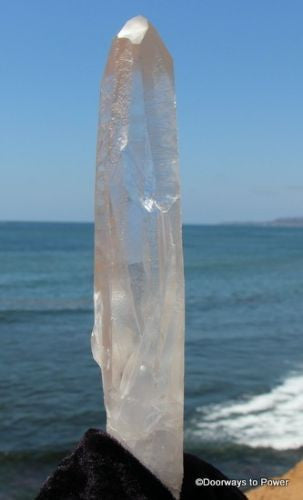 Lemurian Light Quartz Crystal Power Wand Record Keeper + Channeling