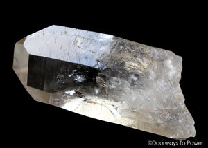 Golden Lemurian Crystal 'Light Language Royalty' 9D Energy Gateway'