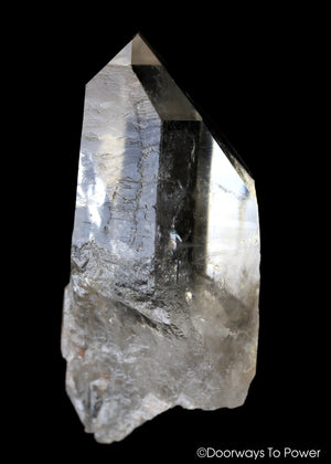 Golden Lemurian Crystal 'Light Language Royalty' 9D Energy Gateway'
